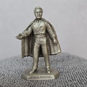 Vintage Star Wars "Lando Calrissian" Pewter Figurine